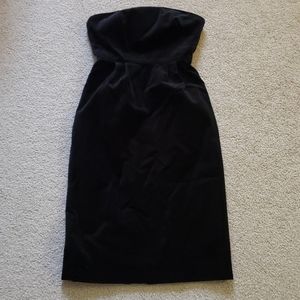 Fabulous black velvet dress